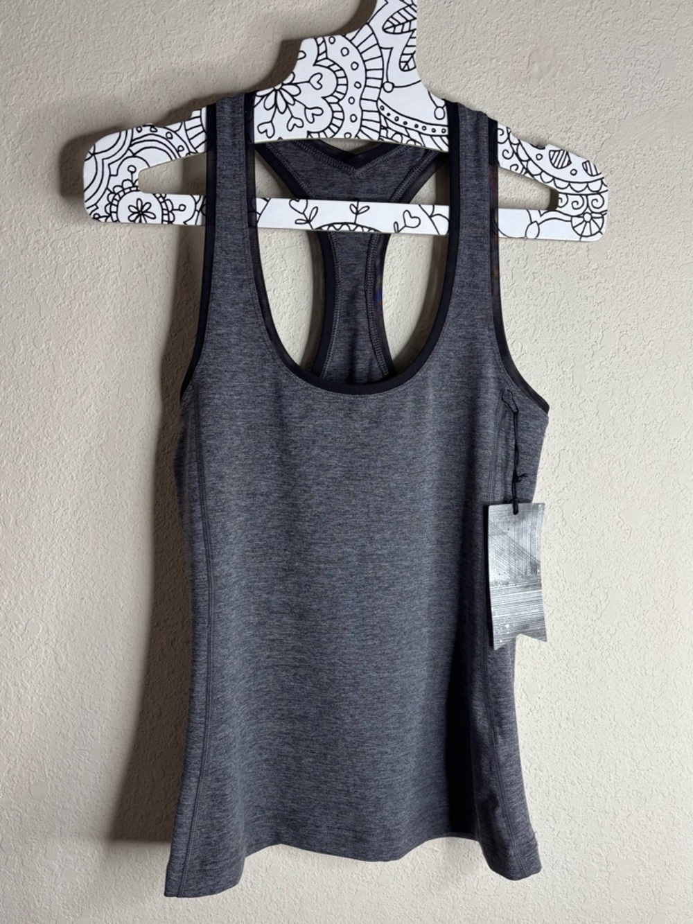 Stori Intro tank Heather Slate size 4 NWT